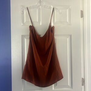 Mini dress brown dress